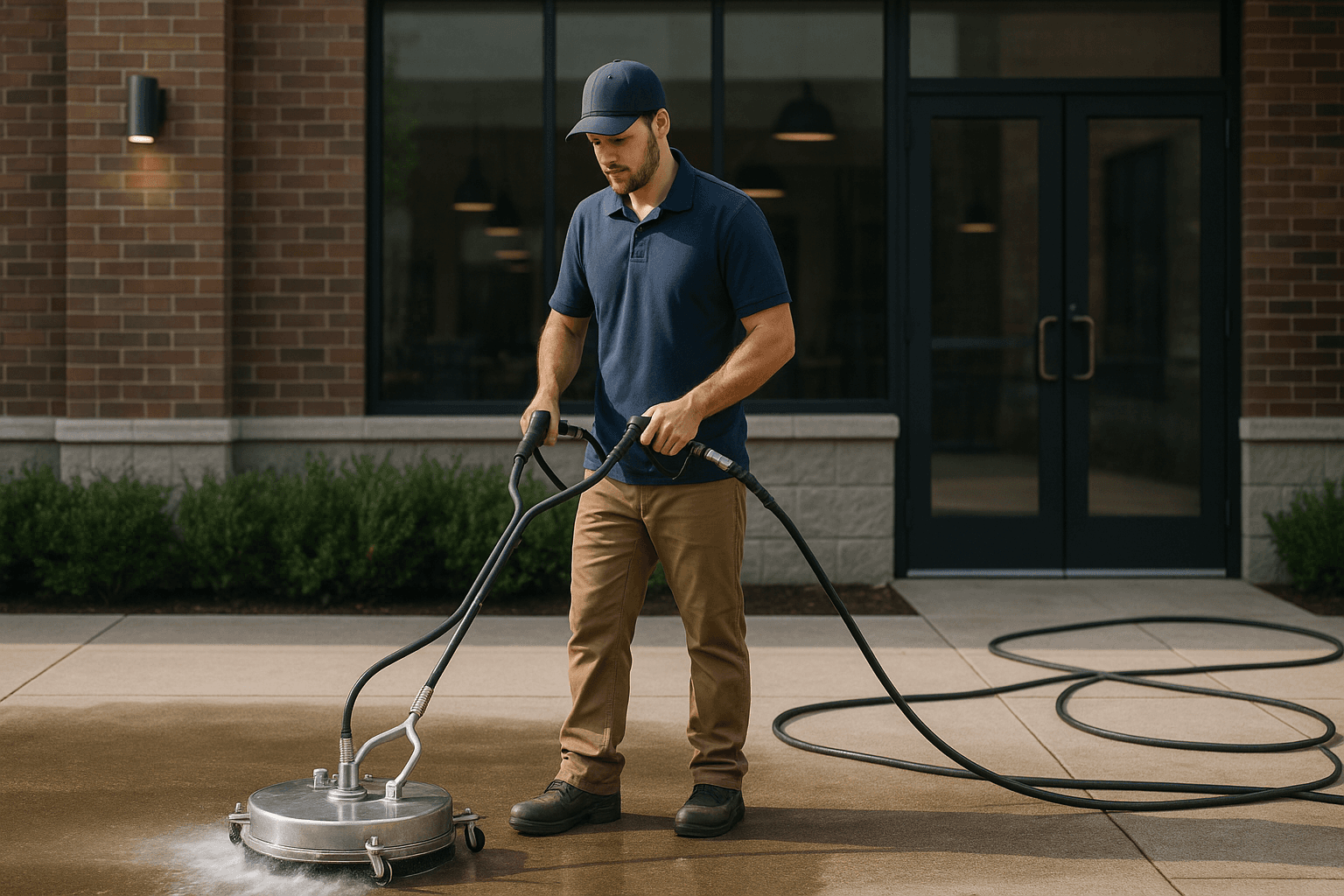 On Time Pressure Washing hero image